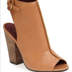 COACH Saratoga PeepToe Bootie